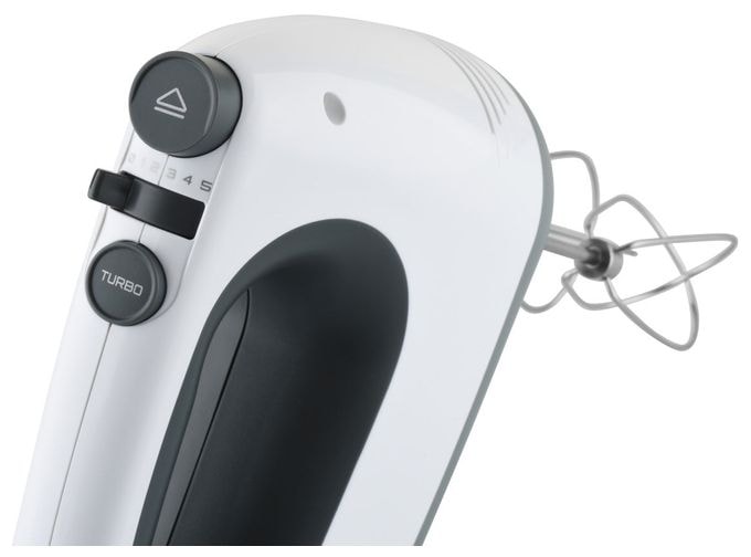 Handmixer 400 W 5 Stufen  Crema II (Grau, Weiß) 
