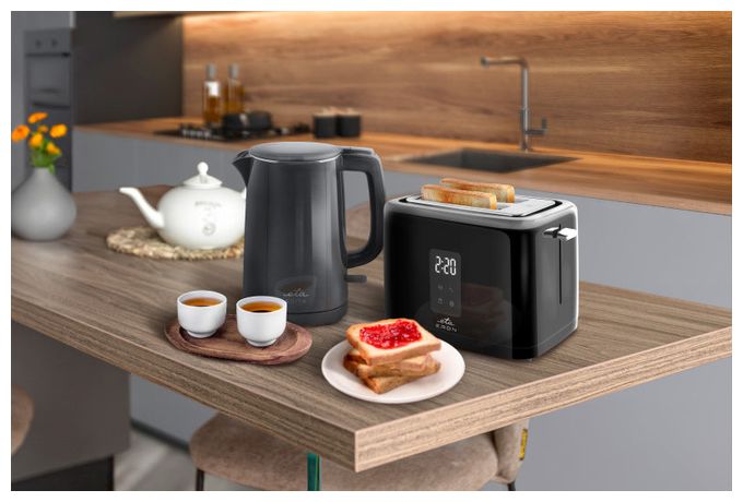 1,5 l Wasserkocher 2200 W  Edita (Grau) 