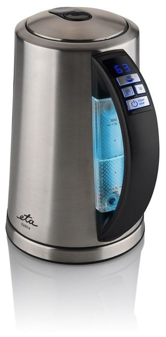 1,7 l Wasserkocher 2200 W  Elektra (Schwarz, Edelstahl) 
