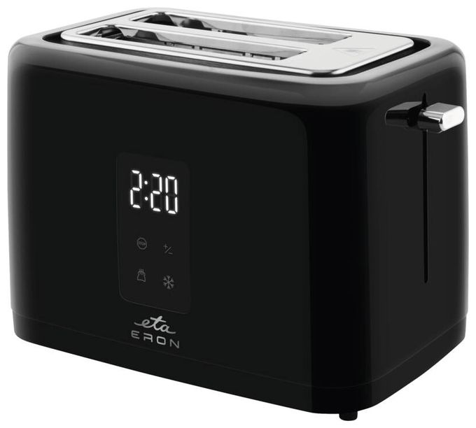 Toaster 930 W 2 Scheibe(n) 7 Stufen  Eron (Schwarz, Edelstahl) 