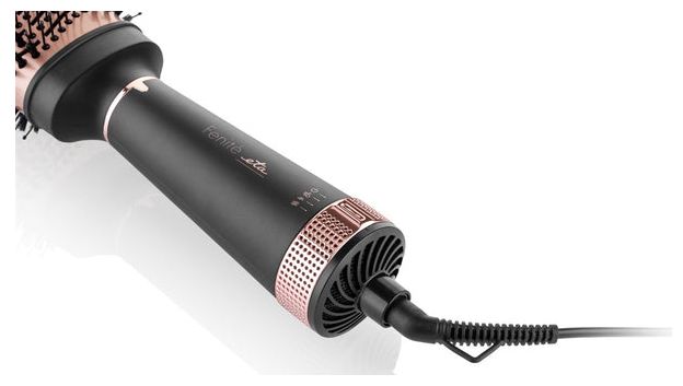 Warmluftbürste 1300 W  Fenité (Schwarz, Rose) 