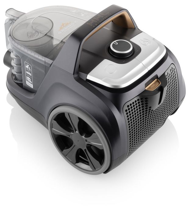 Bodenstaubsauger Beutellos 850 W HEPA (Schwarz, Gold, Silber) Grande Animal 