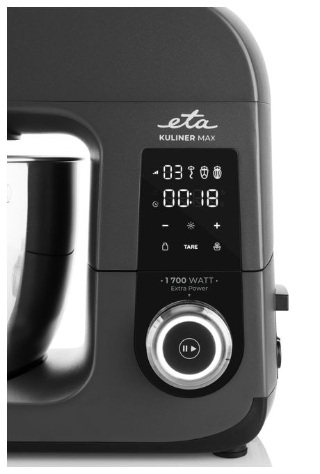 1700 W Küchenmaschine 6,7 l mit Waage  Gratus Kuliner II Max (Grau) 