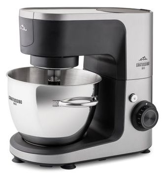 1200 W Küchenmaschine 4,5 l  Gratussino III (Schwarz, Grau) 