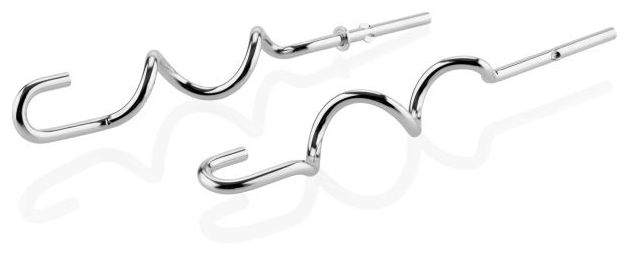 Handmixer 500 W 4 Stufen  Lento Elements (Weiß, Bronze) 