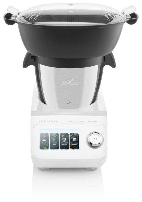 Küchenmaschine 3,5 l mit Waage  Leonardo (Weiß, Grau) 
