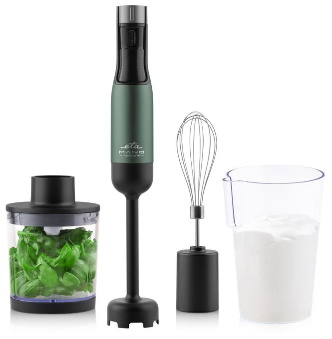 Stabmixer 1000 W 9 Stufen  Mano (Schwarz, Grün) 