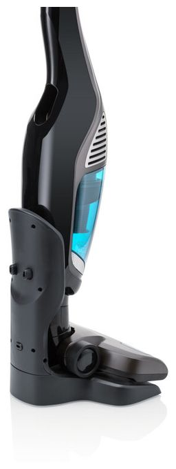 Handstaubsauger mit Staubbeutel bis 60 min Laufzeit 25,2 V HEPA  Moneto Aqua Plus (Schwarz, Grau) 