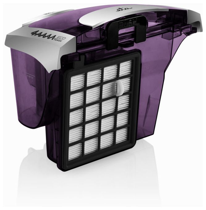 Bodenstaubsauger Beutellos 700 W HEPA (Schwarz, Silber, Violett) Salvet Animal 