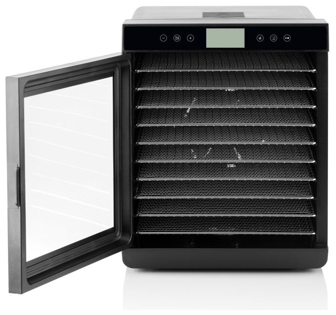 Dörrautomat 650 W 24 h Maximale Timer-Zeit 10 Dörrgitter Vital Air II 