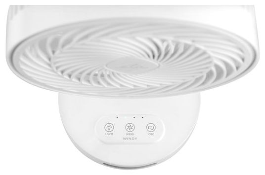 Ventilator Tisch 50 dB  Windy (Weiß) 