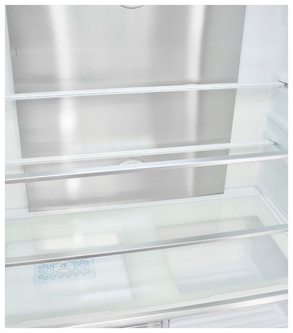 Side-by-Side Kühl-/ Gefrierkombination French Door 323 l / 183 l 307 kWh NoFrost 1830 mm x 836 mm  FD490-160-WS-202E (Grau) 