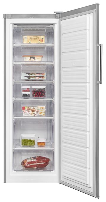 242 l Gefrierschrank 214 kWh Jahr  GS280-H-040E (Edelstahl) 