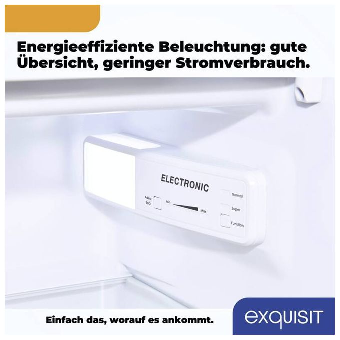 190 l / 176 l Kühlschrank freistehend EEK: E 143 kWh Jahr  KS185-4-H-040E (Weiß) 