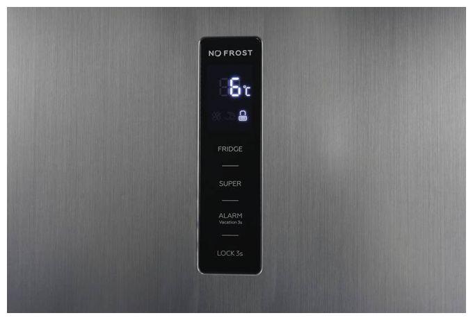 359 l Kühlschrank freistehend EEK: D 94 kWh Jahr NoFrost  KS360-V-He-040d (Edelstahl) 