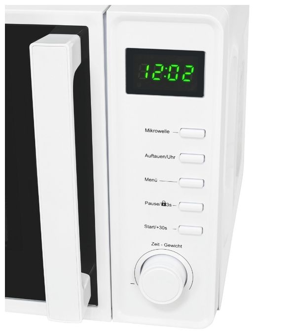 Freistehende Mikrowelle 700 W Größe: klein 5 Stufen  MW7120-240DI (Weiß) 