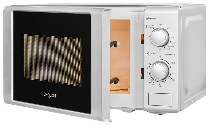 Standgeräte Solo 700 W Größe: klein 5 Stufen Grill  MW900-030G (Silber) 