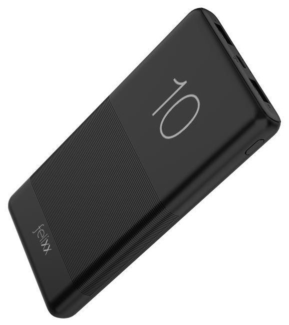 10000 mAh Powerbank Mikro-USB  Pro 10 (Schwarz) 