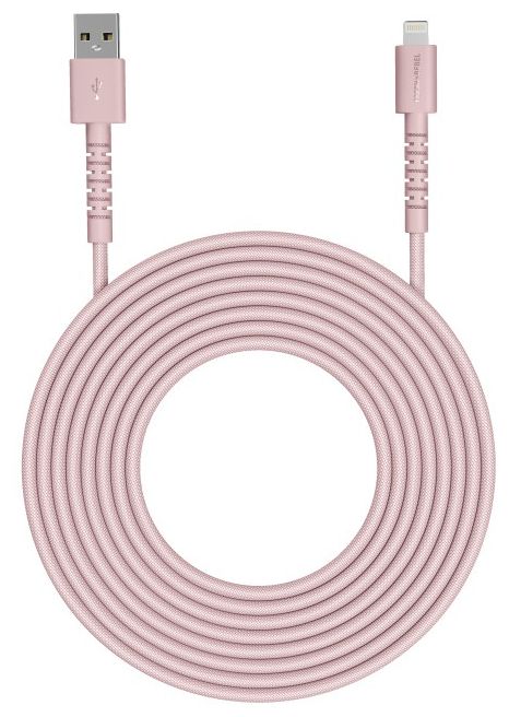 Stecker Rundkabel Lightning auf USB A 2 m  2ULC201PP (Pink) 