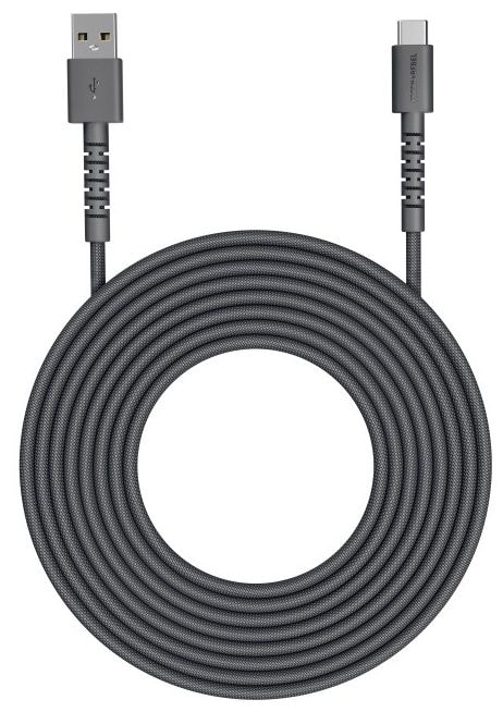 Stecker Rundkabel Lightning auf USB A 2 m  2ULC201SG (Grau) 