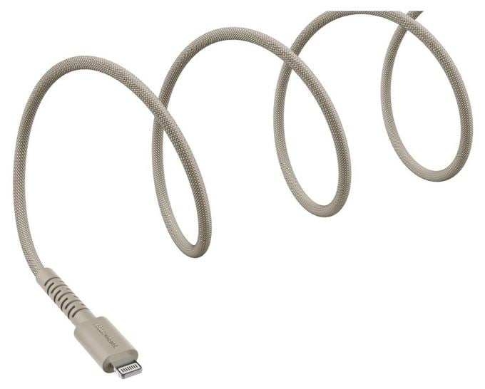 Stecker Rundkabel Lightning auf USB A 2 m  2ULC201SS (Beige) 