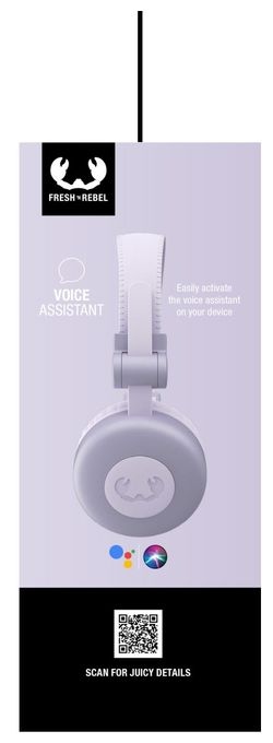 Ohraufliegender Bluetooth Kopfhörer kabellos 30 h Laufzeit USB Typ-C  Code Core (Lila) 