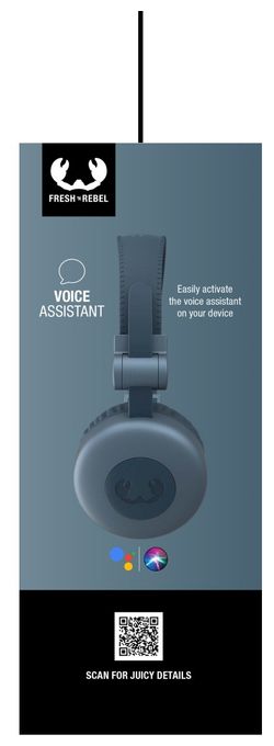 Ohraufliegender Bluetooth Kopfhörer kabellos 30 h Laufzeit USB Typ-C  Code Core (Blau) 
