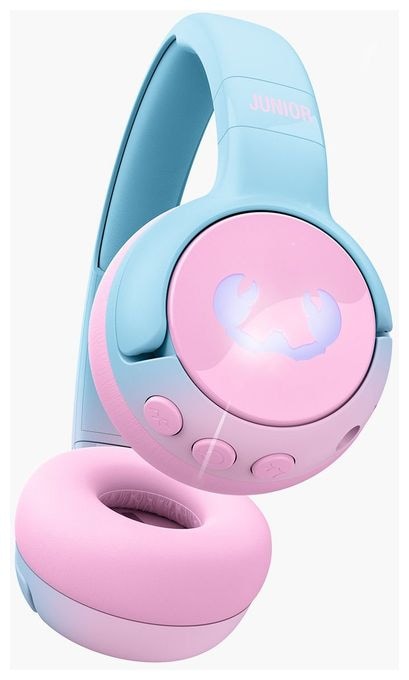 Ohraufliegender Bluetooth Kopfhörer kabellos 48 h Laufzeit USB Typ-C  Code Junior (Blau, Pink) 