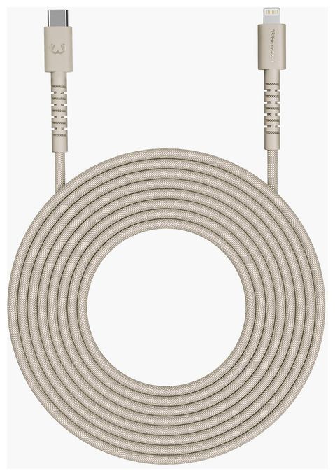 Stecker Lightning auf USB C 2 m  FlexWave (Beige) 