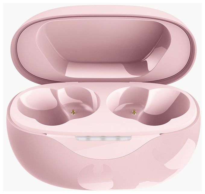 In-Ear Bluetooth Kopfhörer kabellos 7 h Laufzeit USB Typ-C  Twins Breez (Pink) 