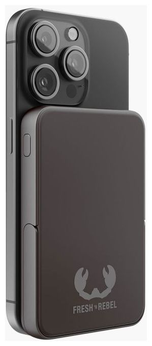 5000 mAh Powerbank USB Typ-C Kabelloses Laden  Wireless Magnetic (Grau) 