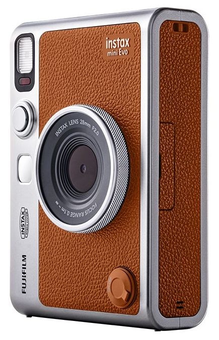  Instax Mini Evo (Braun, Silber) 