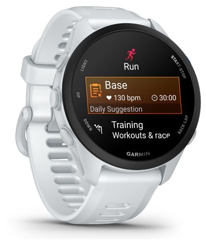 Digital 30 mm Smartwatch Rund  Forerunner 70 (Weiß) 