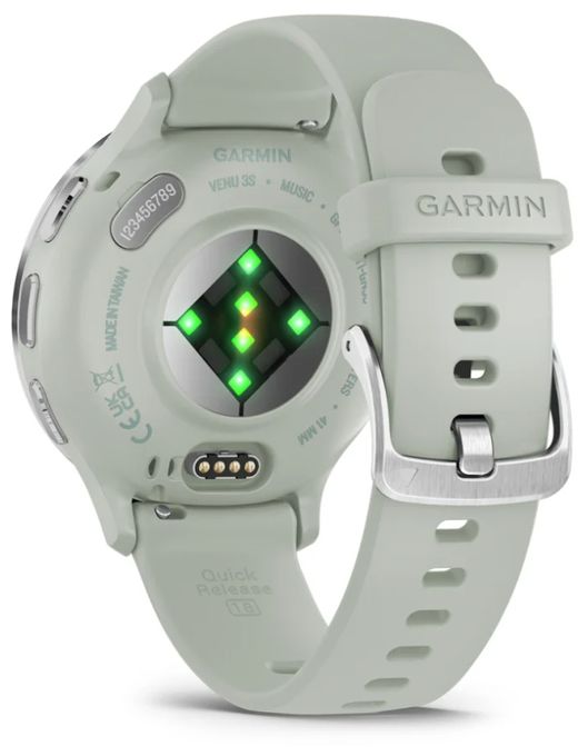 Digital 41 mm Smartwatch Rund  Venu 3S (Grau, Silber) 