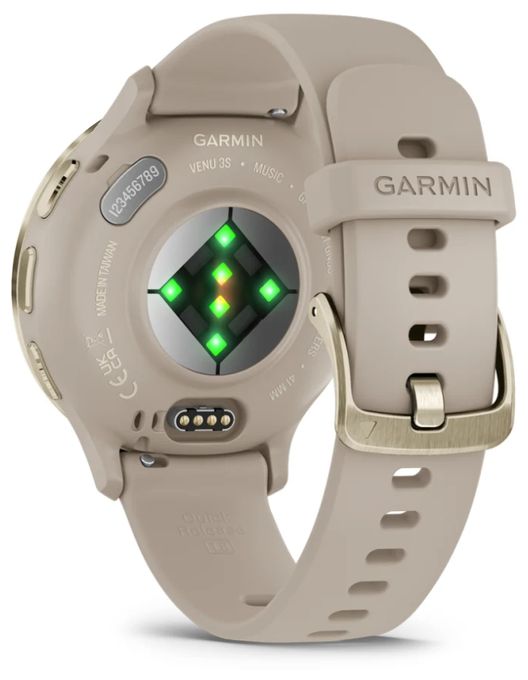 Digital 41 mm Smartwatch Rund  Venu 3S (Gold, Grau) 