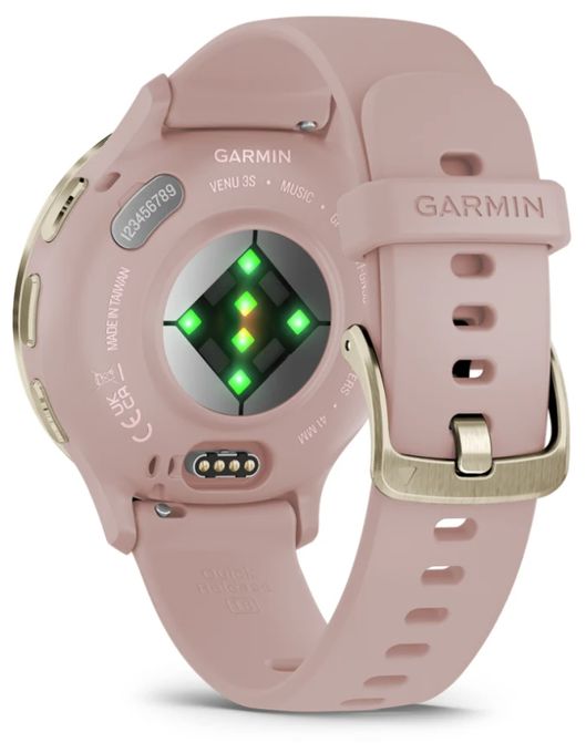 Digital 41 mm Smartwatch Rund  Venu 3S (Gold, Rose) 