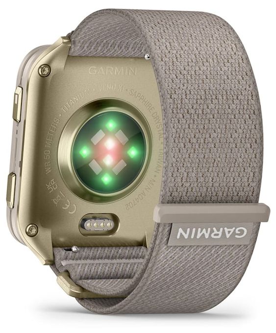 Digital Smartwatch Rechteckig 264 h  Venu X1 (Gold, Titan) 