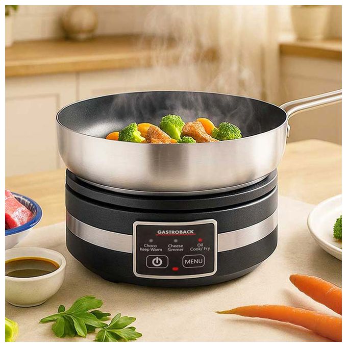 Fondue für 8 Personen 1200 W  42568 MultiCook 4-in-1 (Schwarz/Edelstahl) 