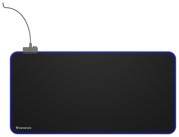 Mauspad  Boron 500 XXL RGB (Schwarz) 