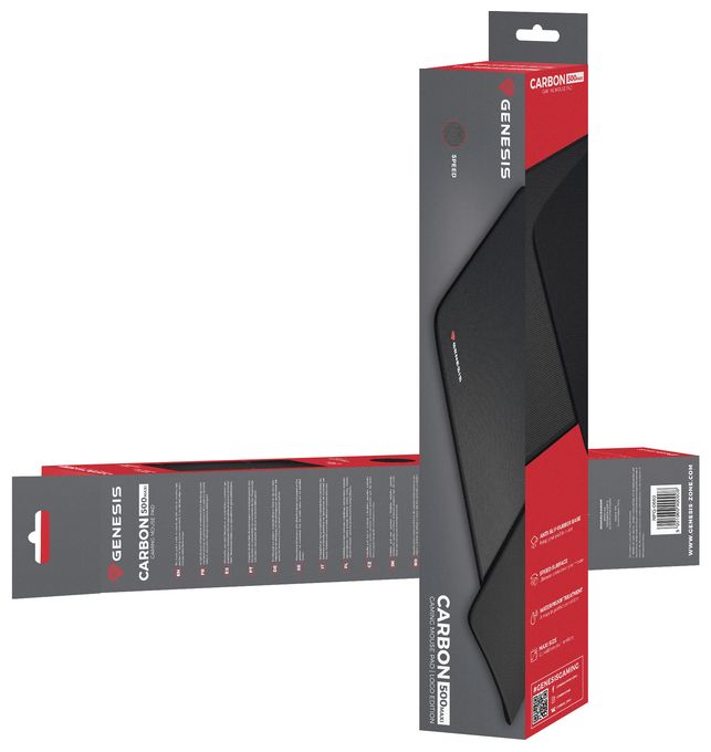 Universal Mauspad  Carbon 500 Maxi (Schwarz) 