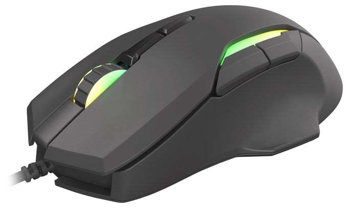 12800 DPI Gaming Maus Optisch  Xenon 220 G2 (Schwarz) 