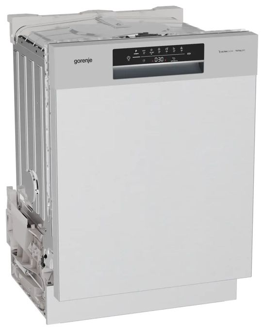 60 cm Geschirrspüler unterbaufähig leise 14 Maßgedecke aquaStop Funktion Auto Open (Silber) GU642C90X 
