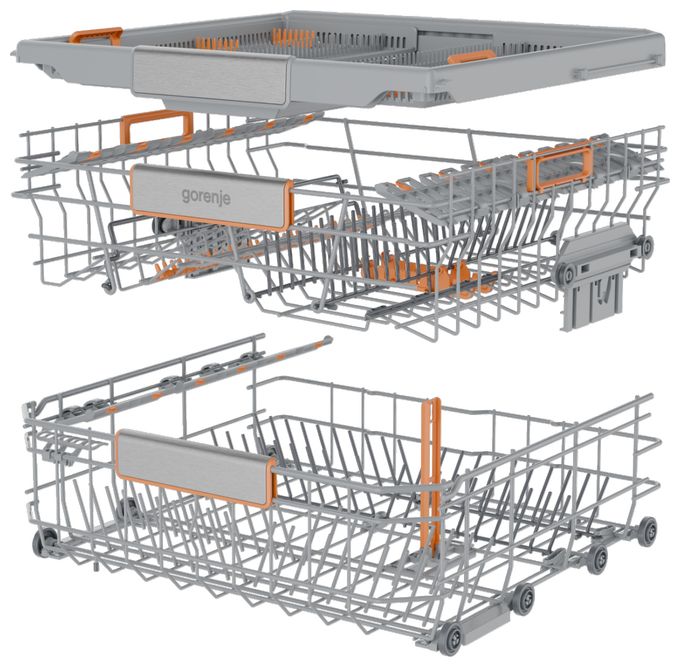 60 cm Geschirrspüler unterbaufähig Sehr leise 16 Maßgedecke aquaStop Funktion Auto Open GV673A65 
