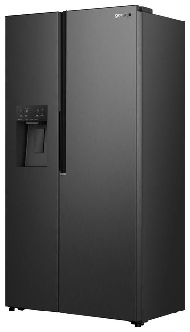 Side-by-Side Kühl-/ Gefrierkombination 347 l / 181 l 312 kWh NoFrost 1786 mm x 911 mm  NRS917E61BX (Schwarz, Edelstahl) 