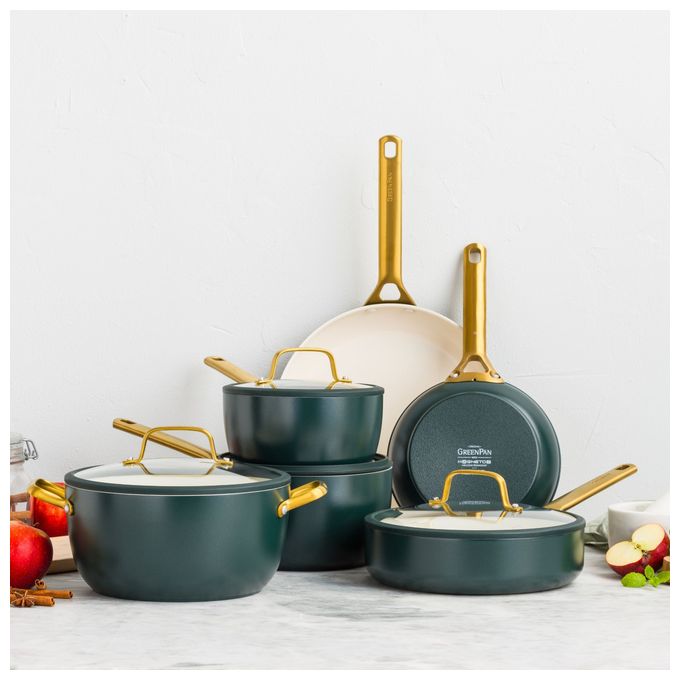  Padova Reserve Bratpfanne 2-er Set 20+26cm (Grün) 