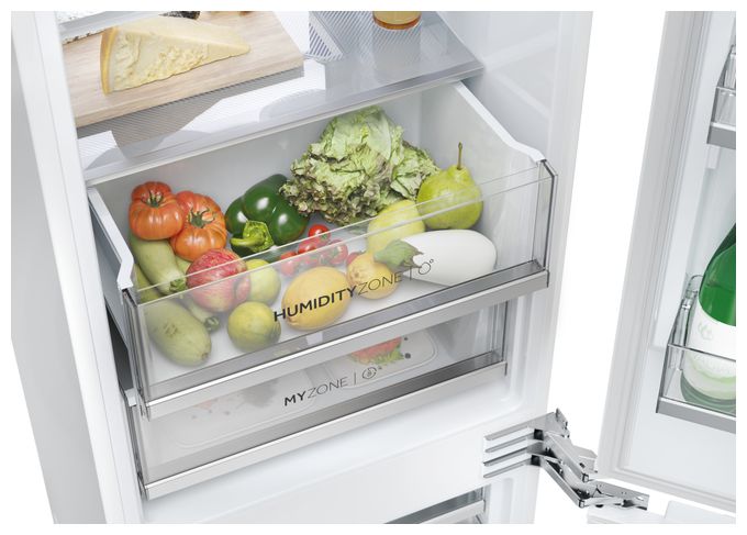 182 l / 86 l Einbau Kühl-/Gefrierkombination 146 kWh NoFrost HBW7518CF 