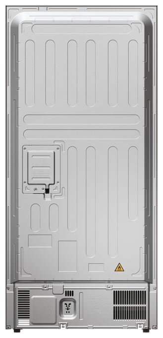 Side-by-Side Kühl-/ Gefrierkombination 307 l / 156 l 290 kWh NoFrost 1815 mm x 833 mm  HCR3818EWMM (Platin, Edelstahl) 