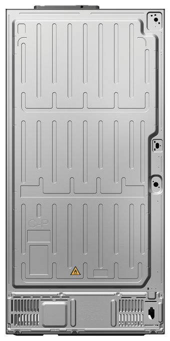 Side-by-Side Kühl-/ Gefrierkombination 422 l / 220 l 226 kWh NoFrost 1905 mm x 908 mm  HCR79F19CNMD (Platin, Edelstahl) 