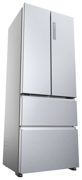 Side-by-Side Kühl-/ Gefrierkombination 306 l / 140 l 298 kWh NoFrost 1900 mm x 700 mm  HFR5719ENMG (Silber) 