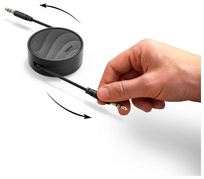 Stecker 3,5 mm Klinke auf 3,5 mm Klinke 1,5 m  202041 Audio-Kabel (Schwarz) 